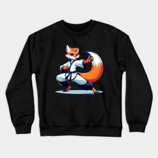 kung fu master fox Crewneck Sweatshirt